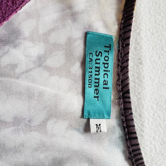 NWOT Tropical Summer Brand Beach Cover-up - Picture 9 of 9